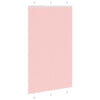 Pliseerattu kaihdin, pinkki, 115x200 cm, kangas, leveys 114,4 cm, polyesteri
