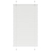 Valkoinen laskostettu blind Matita 75x100cm (kankaan leveys 74,4 cm)