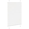 Valkoinen laskostettu blind Matita 95x100cm (kankaan leveys 94,4 cm)