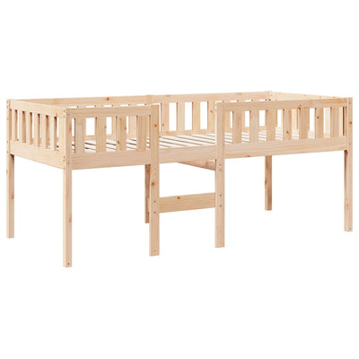 Lastensänky ilman patjaa 75x190 cm täysi mänty
