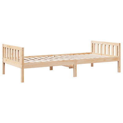 Lastensänky ilman patjaa 80x200 cm täysi mänty