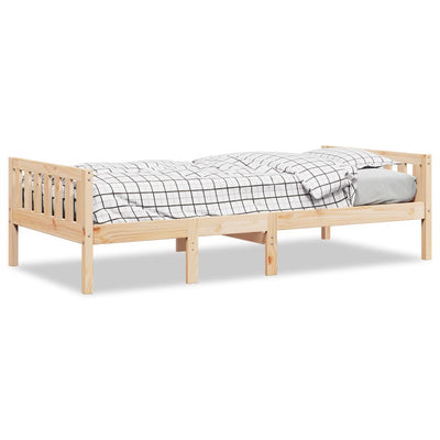 Lastensänky ilman patjaa 75x190 cm täysi mänty