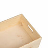 puulaatikko kahvoilla 40x30x13 cm massiivipuumäntyä