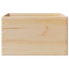 Puulaatikko kahvoilla Manasuc 40x30x23cm (massiivipuumäntyä)
