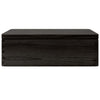 puinen laatikko kannella ja kahvoilla musta 40x30x13cm
