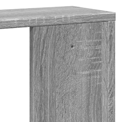 Harmaa seinähylly Klamer 100x15x70cm (puinen)