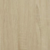 Seinähylly Sonoma-tammi 104x15x49 cm tekninen puu