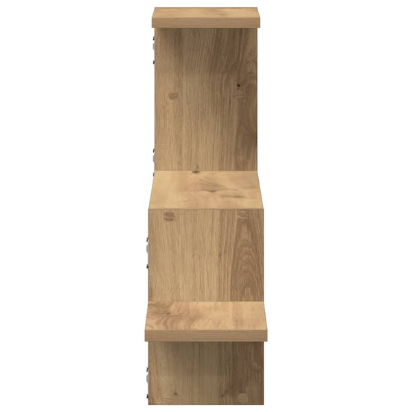 Seinähylly artesaani tammi 104x15x49 cm tekninen puu