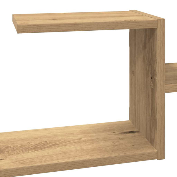 Seinähylly artesaani tammi 104x15x49 cm tekninen puu