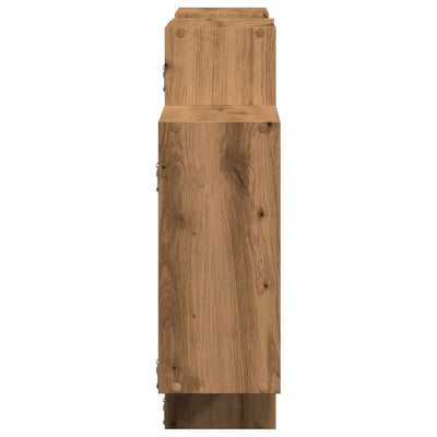 Seinähylly artesaani tammi 159x18x65 cm tekninen puu