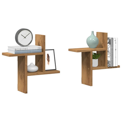 Kasvitelineet 2 kpl artesaani tammi 38x12x38 cm tekninen puu