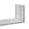 Seinähyllyt 3 kpl harmaa Sonoma 58x18x18 cm tekninen puu