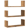 Kasvitelineet 3 kpl artesaani tammi 58x18x18 cm tekninen puu