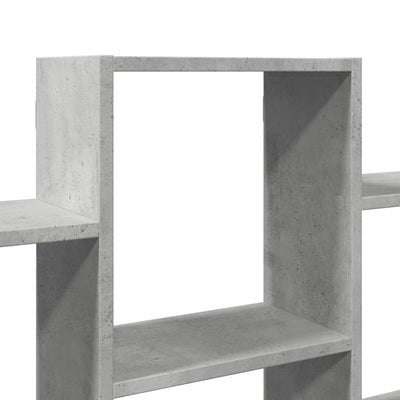 Seinähylly betoninharmaa 159x18x66 cm lastulevy