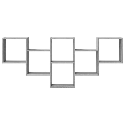 Harmaa seinähylly Soltut 159x18x66cm (puinen)