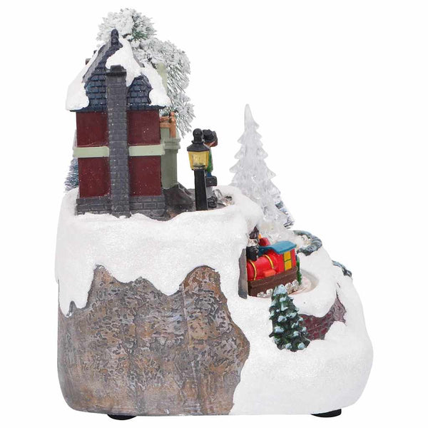Joulupöytäkoriste Monivärinen 23,5 x 16 x 18,5 cm Hartsi