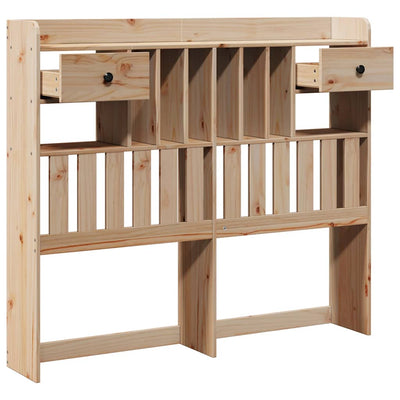 Sängynpääty säilytystilalla Seidmemet 135cm (mänty)