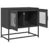 TV Kaappi Musta 68x39x60,5 cm Kylmävalssattu teräs