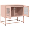 TV Kaappi Pinkki 68x39x60,5 cm Kylmävalssattu teräs