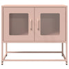 TV Kaappi Pinkki 68x39x60,5 cm Kylmävalssattu teräs