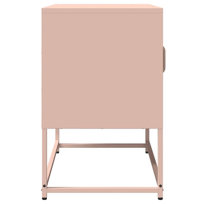 TV Kaappi Pinkki 68x39x60,5 cm Kylmävalssattu teräs