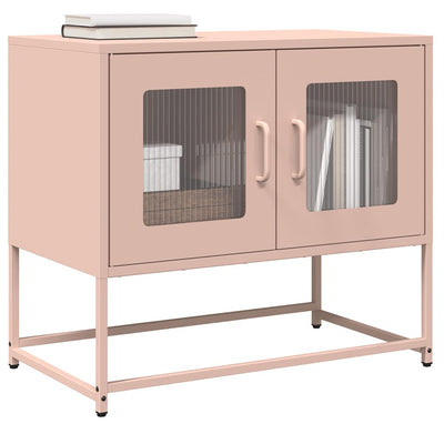TV Kaappi Pinkki 68x39x60,5 cm Kylmävalssattu teräs