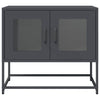 TV Kaappi Antrasiitti 68x39x60,5 cm Kylmävalssattu teräs