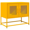 TV Kaappi Sinapinkeltainen 68x39x60,5 cm Kylmävalssattu teräs
