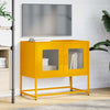 TV Kaappi Sinapinkeltainen 68x39x60,5 cm Kylmävalssattu teräs
