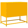 TV Kaappi Sinapinkeltainen 68x39x60,5 cm Kylmävalssattu teräs