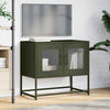 TV Kaappi Oliivinvihreä 68x39x60,5 cm Kylmävalssattu teräs