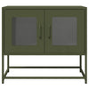 TV Kaappi Oliivinvihreä 68x39x60,5 cm Kylmävalssattu teräs