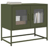 Oliivinvihreä tv kaappi Netinav 68x39x60,5cm (kylmävalssattu teräs)