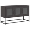 TV Kaappi Musta 100,5x39x60,5 cm Kylmävalssattu teräs