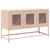 TV Kaappi Pinkki 100,5x39x60,5 cm Kylmävalssattu teräs
