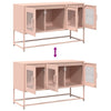 TV Kaappi Pinkki 100,5x39x60,5 cm Kylmävalssattu teräs