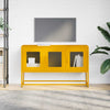 TV Kaappi Sinapinkeltainen 100,5x39x60,5cm Kylmävalssattu teräs