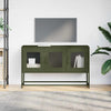 TV Kaappi Oliivinvihreä 100,5x39x60,5 cm Kylmävalssattu teräs