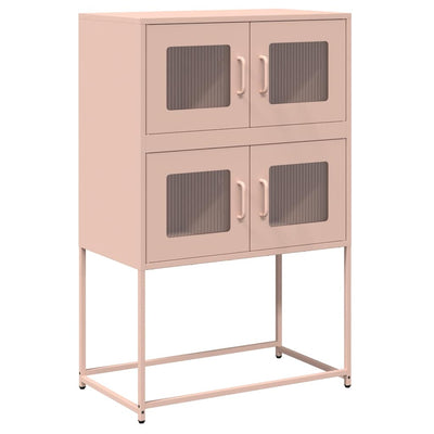 Highboard Pinkki 68x39x107 cm Teräs