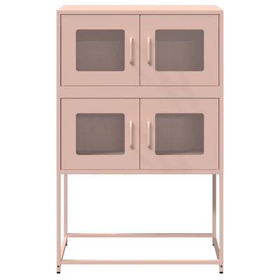 Highboard Pinkki 68x39x107 cm Teräs