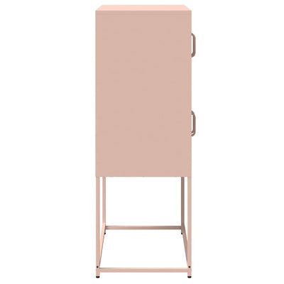 Highboard Pinkki 68x39x107 cm Teräs