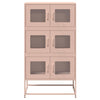 Highboard Pinkki 68x39x123 cm Teräs