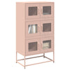 Highboard Pinkki 68x39x123 cm Teräs
