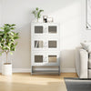 Highboard Valkoinen 68x39x123 cm Teräs