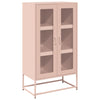 Highboard Pinkki 68x39x123 cm Teräs