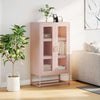 Highboard Pinkki 68x39x123 cm Teräs