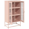 Highboard Pinkki 68x39x123 cm Teräs
