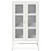 Highboard Valkoinen 68x39x123 cm Teräs
