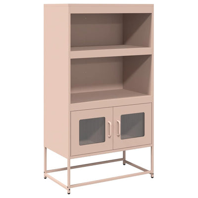 Highboard Pinkki 68x39x123 cm Teräs
