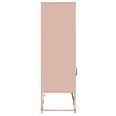 Highboard Pinkki 68x39x123 cm Teräs